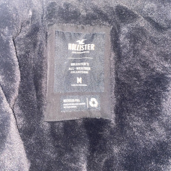 Fur winter jacket Hollister - Picture 2 of 3